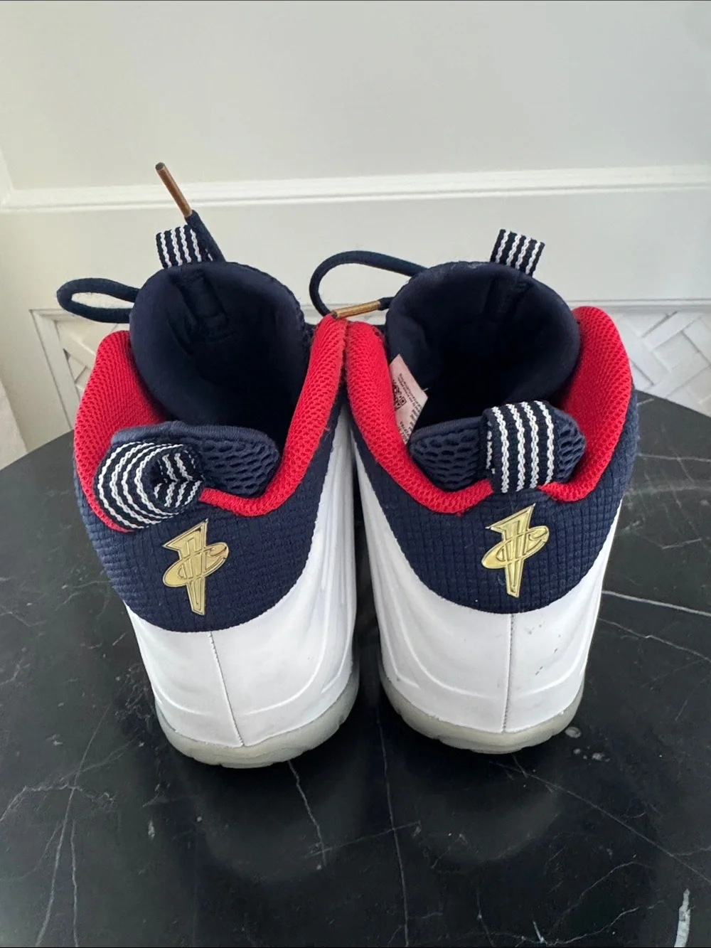 Like New Nike Little Posite One (GS) “Olympic” US Grade School – Size 5.5Y US